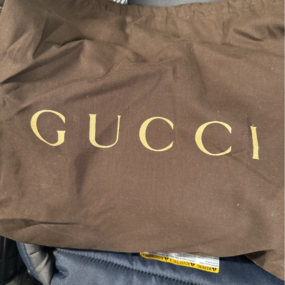 BRAND NEW RED BURGUNDY GUCCI HOBO HANDBAG PURSE LEATHER - Picture 9 of 9